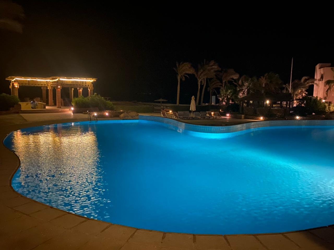 Luxury coastal resort and pool experience